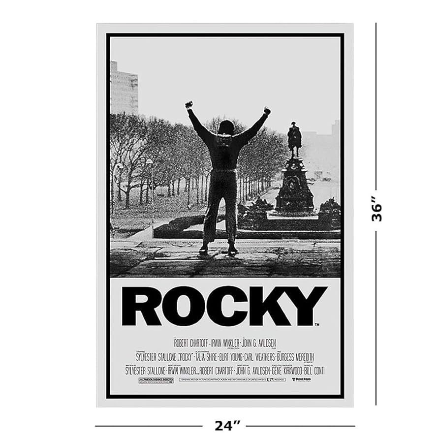 Amazon.co.jp: POSTER STOP ONLINE Rocky - 映画ポスター